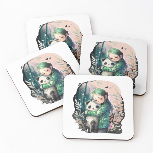Item preview, just a girl who loves pandas designed and sold by printiesart.