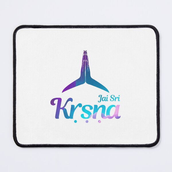 Item preview, Jai Sri Krishna, a Hindu greeting – Perfectly Unique and Memorable Gifts [005C] designed and sold by SattvaCentric.