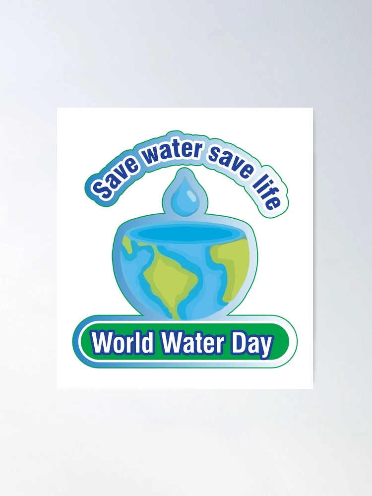 World Water Day White Transparent, World Water Day Logo, Drop, Water, World  Water Day PNG Image For Free Download