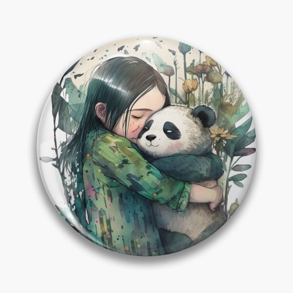 Item preview, just a girl who loves pandas designed and sold by printiesart.