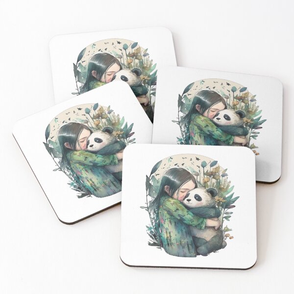 Item preview, just a girl who loves pandas designed and sold by printiesart.