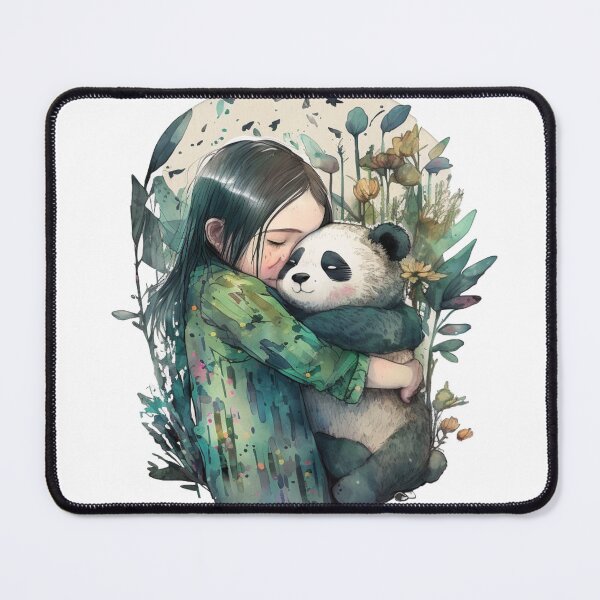 Item preview, just a girl who loves pandas designed and sold by printiesart.