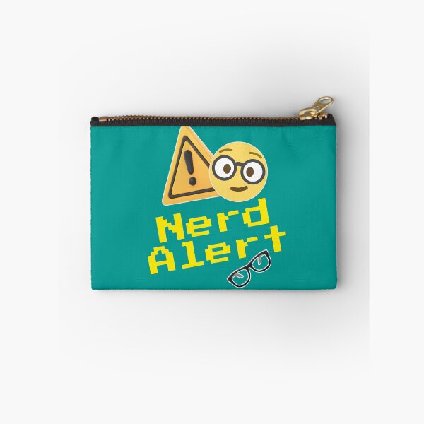 Item preview, Nerd alert emoji, hacker designed and sold by Mauswohn.