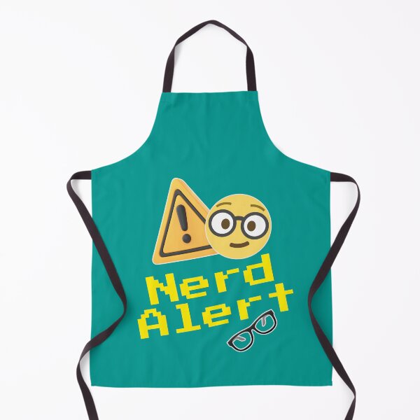 Item preview, Nerd alert emoji, hacker designed and sold by Mauswohn.