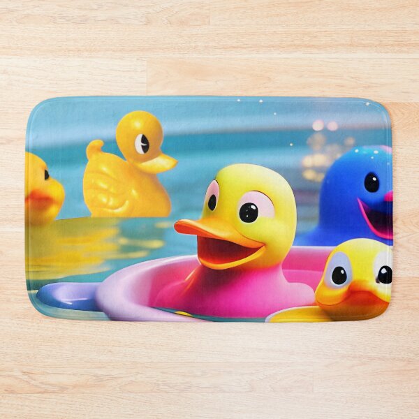 Item preview, Happy ducks in a bath tub designed and sold by Kawaii Girl.