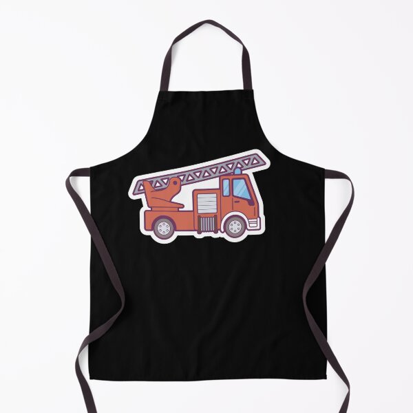 Item preview, Cute fire truck for the little fire fighter designed and sold by Between Clouds.