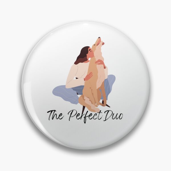 Item preview, The Perfect Duo -  Man's Best Friend! Ultimate Duo, Classic Combo for Dog Lovers! designed and sold by craftymilenials.