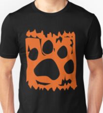 The Art of Woof: Orange Unisex T-Shirt