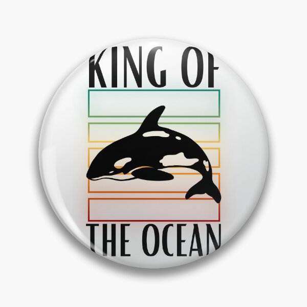 Item preview, King of the OCEAN, orca designed and sold by addict2reading.