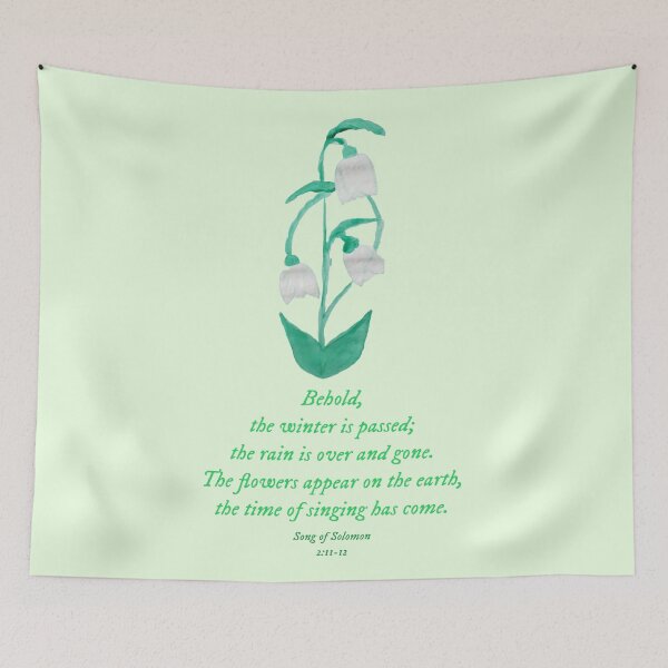 Item preview, Snowdrops of Spring (option B) designed and sold by PeacefulHShop.