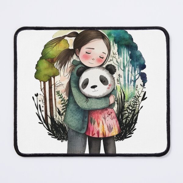 Item preview, just a girl who loves pandas designed and sold by printiesart.