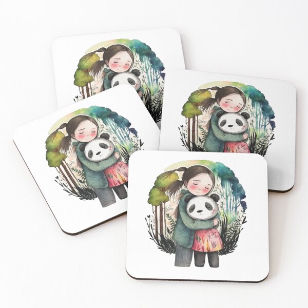 Item preview, just a girl who loves pandas designed and sold by printiesart.
