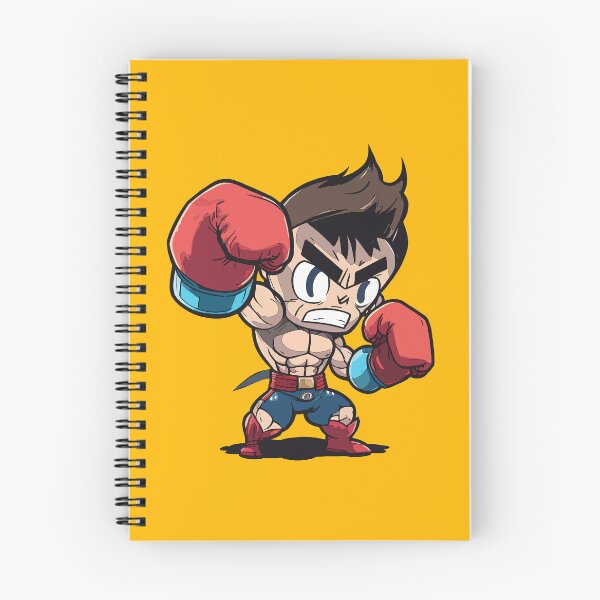 Item preview, Raging cartoon boxing boy designed and sold by Jarmo Piironen.