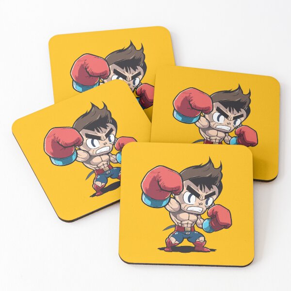 Item preview, Raging cartoon boxing boy designed and sold by Jarmo Piironen.