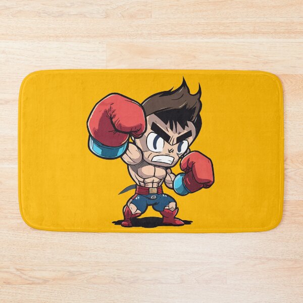 Item preview, Raging cartoon boxing boy designed and sold by Jarmo Piironen.