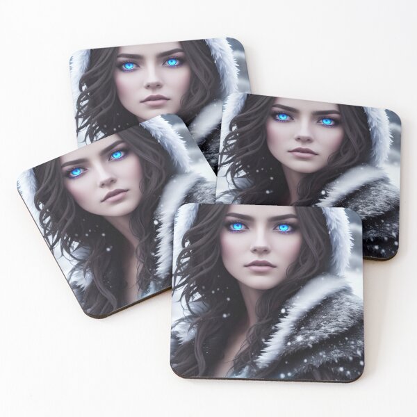 Item preview, Ice sorceress with magic eyes. designed and sold by Maniock.