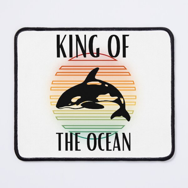 Item preview, King of the OCEAN, orca designed and sold by addict2reading.