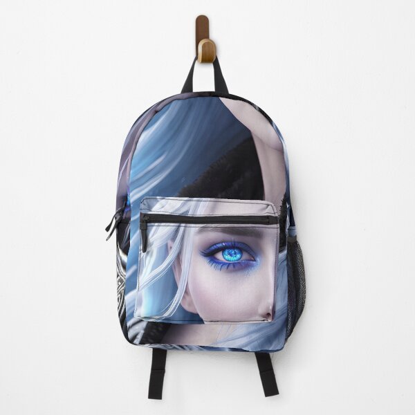 Item preview, A beautiful snow queen with white hair. designed and sold by Maniock.