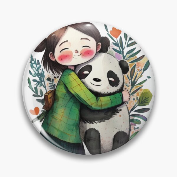 Item preview, just a girl who loves pandas designed and sold by printiesart.