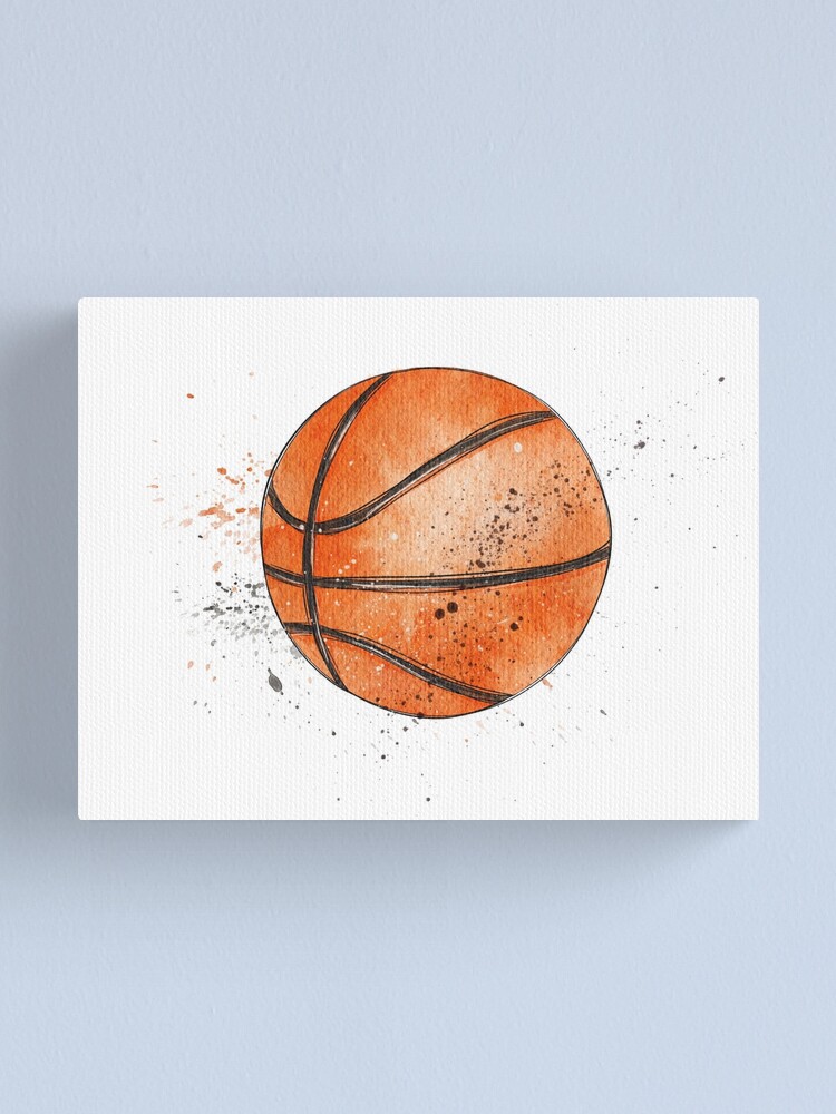 Canvas Print Basketball Ball 