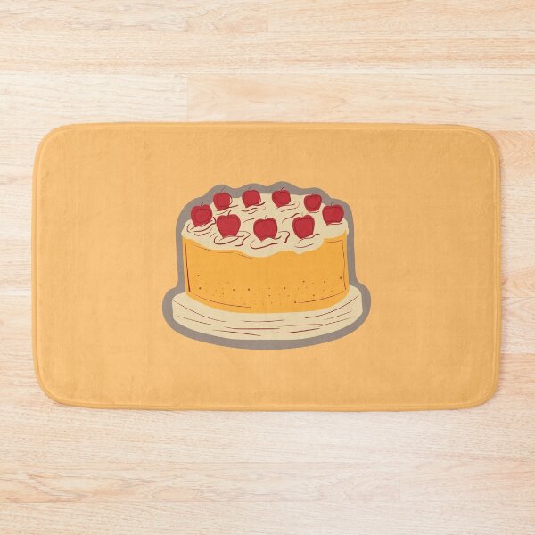 Item preview, cute cake with whipped cream and cherries | kawaii birthday cake designed and sold by Graciaisgrace.