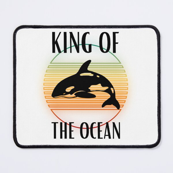 Item preview, King of the OCEAN, orca designed and sold by addict2reading.