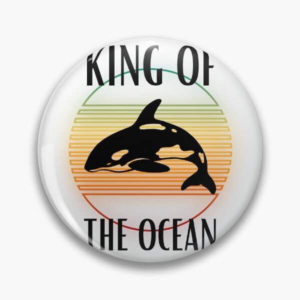 Item preview, King of the OCEAN, orca designed and sold by addict2reading.