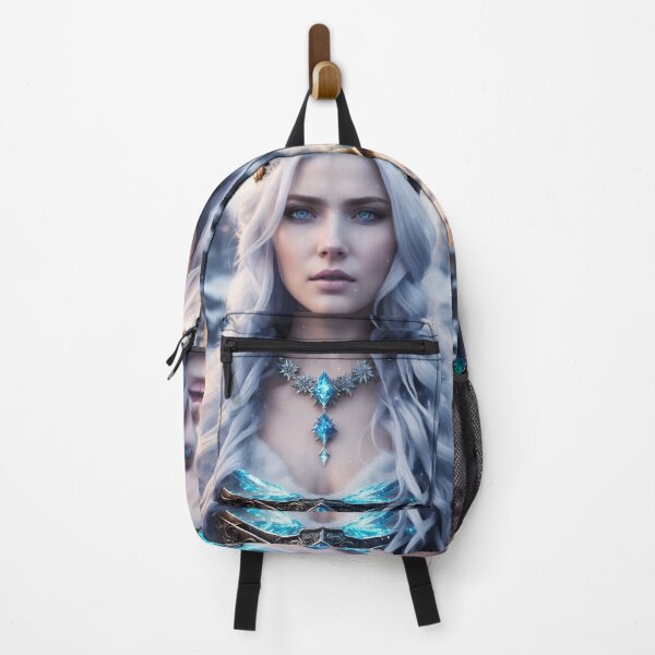 Item preview, Fairy tale ice queen with white hair. designed and sold by Maniock.
