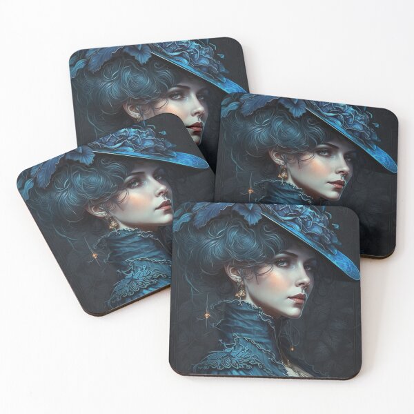 Item preview, The Prussian Lady designed and sold by ArtNouveauChic.