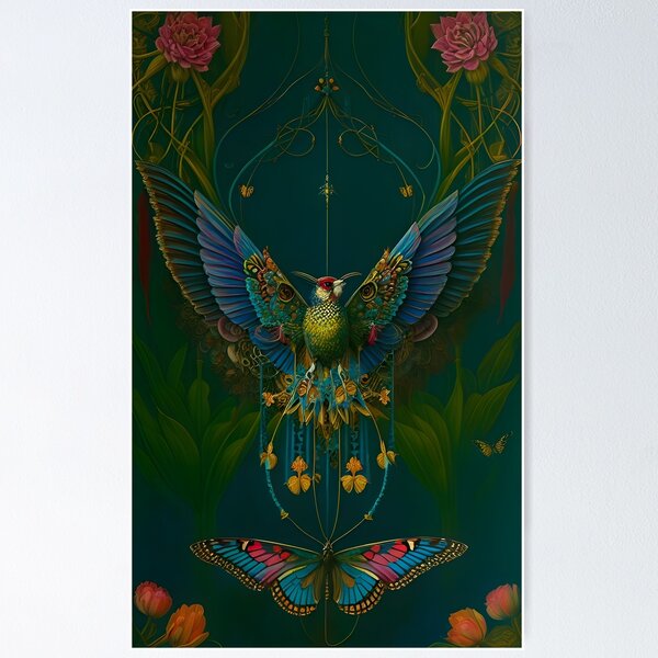 Item preview, Mysteries of the Hummingbird designed and sold by Illium21.