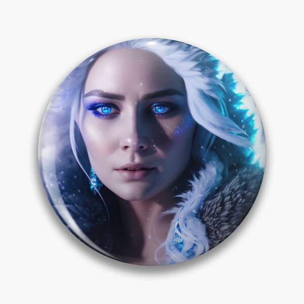 Item preview, Ice queen with white hair. designed and sold by Maniock.