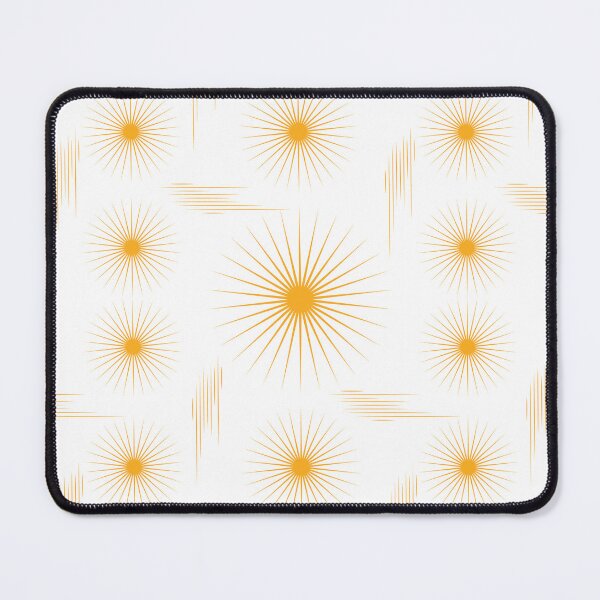 Item preview, Modern Geometric Sun Pattern in Orange Color. designed and sold by SoccaTamam.