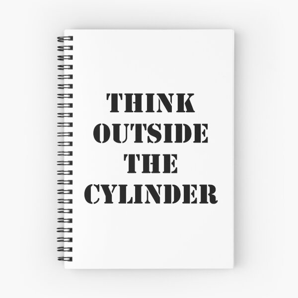 Item preview, Think Outside The Cylinder designed and sold by sunnyweave.