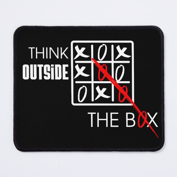 Item preview, Think outside the box designed and sold by IdeaIllustrator.