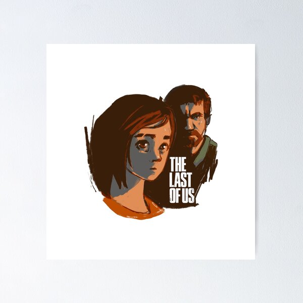 The Last of Us (PT. I) - Ellie and Joel cartoon/comic ver. (with TLOU  logo) Duffle Bag for Sale by ShapedCube