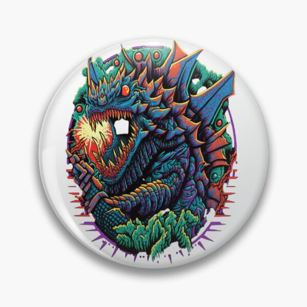Item preview, Kaiju emblem variation designed and sold by Harlechryzz.
