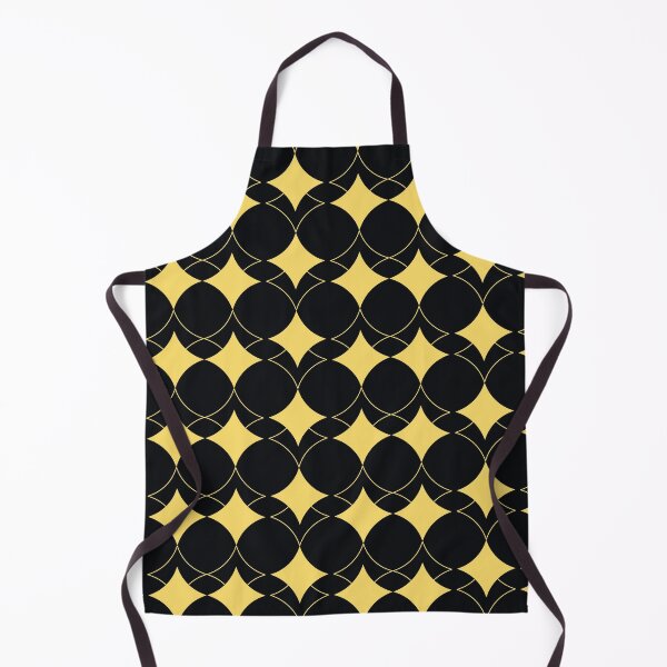 Item preview, Yellow diamond fabric design on black background. Diamond pattern illustration  designed and sold by Giree07.