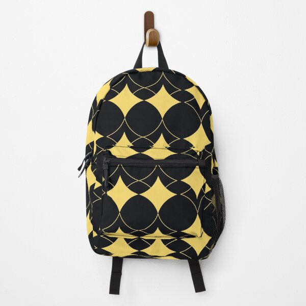 Item preview, Yellow diamond fabric design on black background. Diamond pattern illustration  designed and sold by Giree07.