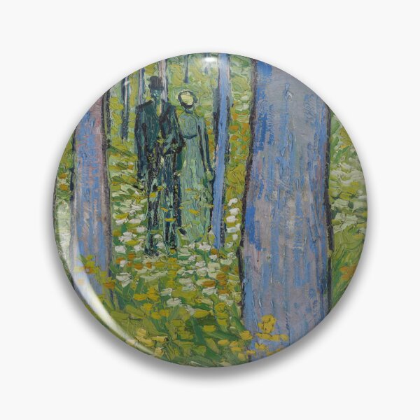 Item preview, Undergrowth with Two Figures - Vincent van Gogh 1890 designed and sold by Onodera.