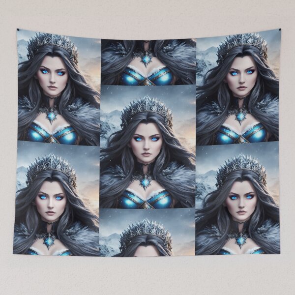 Item preview, Fairy tale ice queen princess. designed and sold by Maniock.