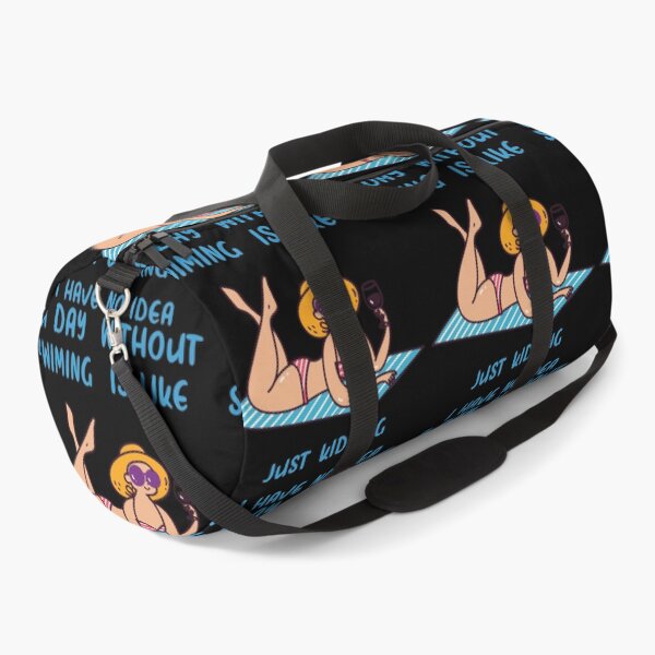 Item preview, a day without swimming is like just kidding i have no idea designed and sold by miurakichirou55.