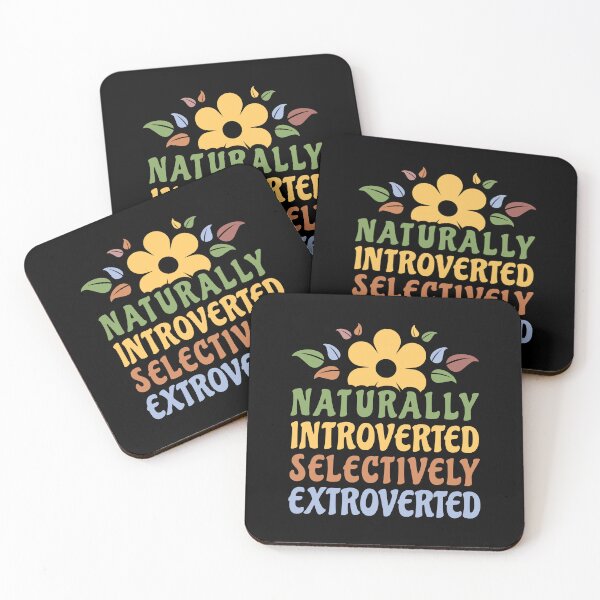Item preview, Naturally Introverted Selectively Extroverted Funny Introvert Women designed and sold by Designer-Girl.