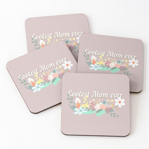 Item preview, Coolest Mom Ever, Pink Pastel Flower Design For Moms, Perfect For Mother's Day On Year 2023 designed and sold by TrulyEpoque.