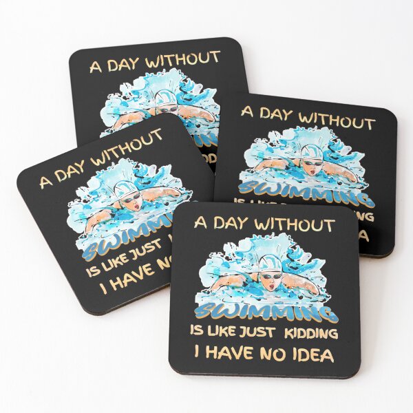 Item preview, A Day Without Swimming is Like Just Kidding I Have No Idea  designed and sold by miurakichirou55.