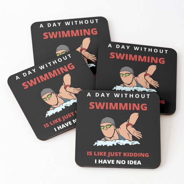 Item preview, A Day Without Swimming Is Like Just Kidding I Have No Idea designed and sold by miurakichirou55.