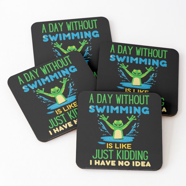 Item preview, A Day Without Swimming Is Like Just Kidding I Have No Idea - childish   designed and sold by miurakichirou55.
