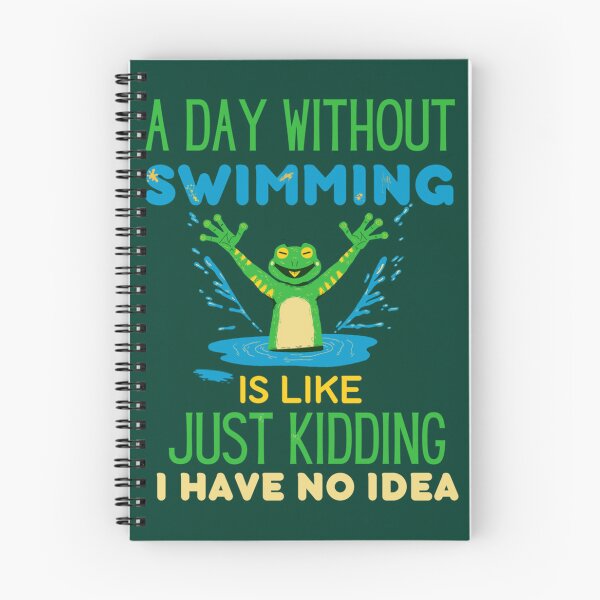 Item preview, A Day Without Swimming Is Like Just Kidding I Have No Idea - childish   designed and sold by miurakichirou55.