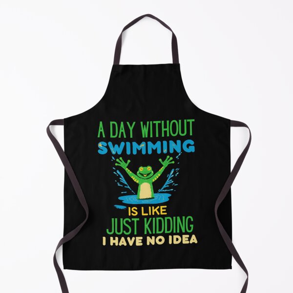 Item preview, A Day Without Swimming Is Like Just Kidding I Have No Idea - childish   designed and sold by miurakichirou55.