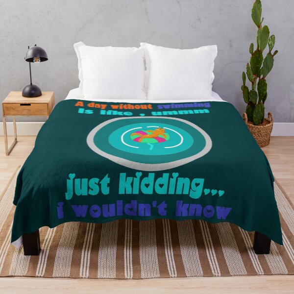 Item preview, A day without swimming is like... just kidding i wouldn_t know. designed and sold by miurakichirou55.