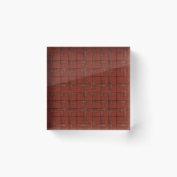 Item preview, Terracotta tartan. designed and sold by marinaklykva.